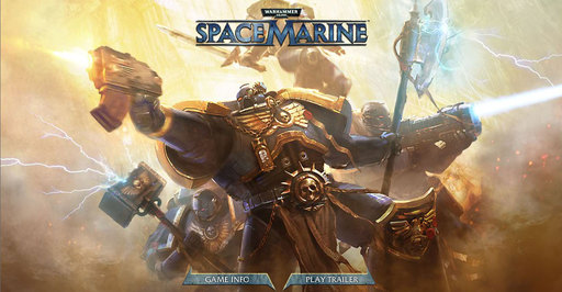 Warhammer 40,000: Space Marine - Открыт официальный сайт игры