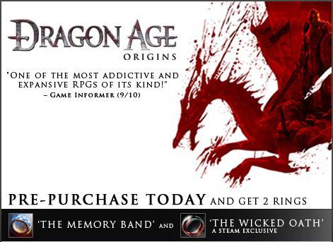 Dragon Age: Начало - Dragon Age и Steam