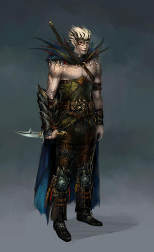 Dragon Age: Начало - Официальные концепт-арты соратников