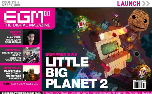 LittleBigPlanet 2 - LittleBigPlanet 2 в EGM[i]