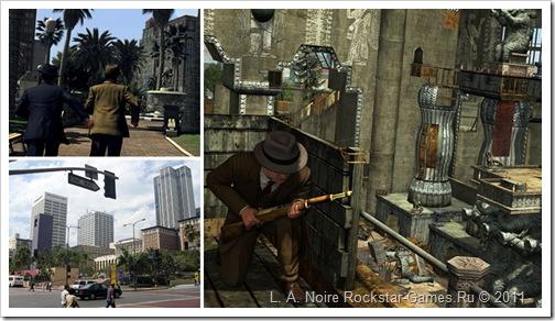 L. A. Noire достопримечательности Лос-Анджелеса